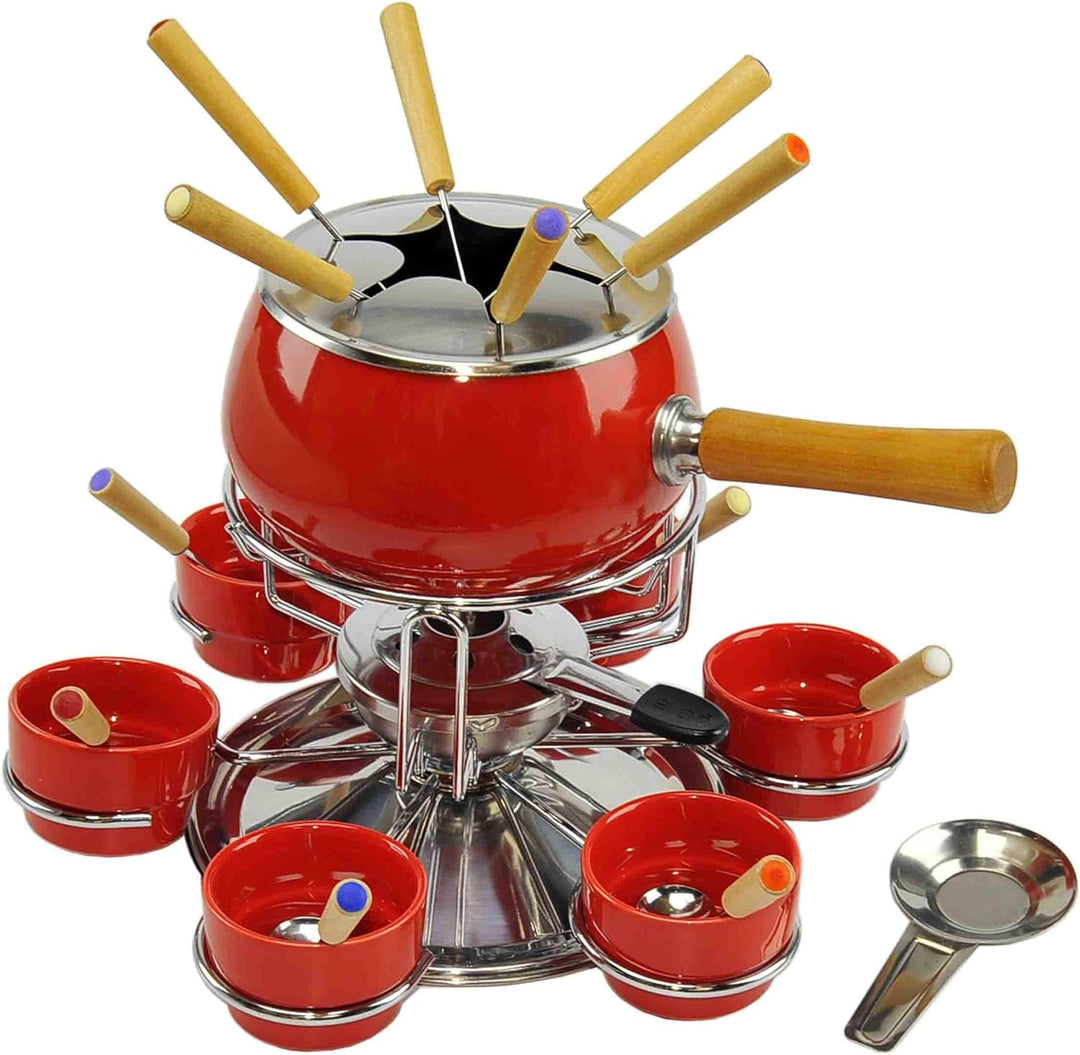 Fondue Set.23 Nagellack rot Luc
