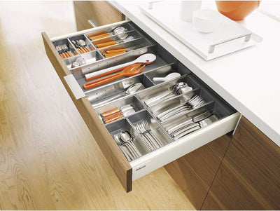 Blum Orga-Line Facheinteilung-Set: Flexible Einteilung Für Schublade – Herausnehmbar Und Spülmaschin