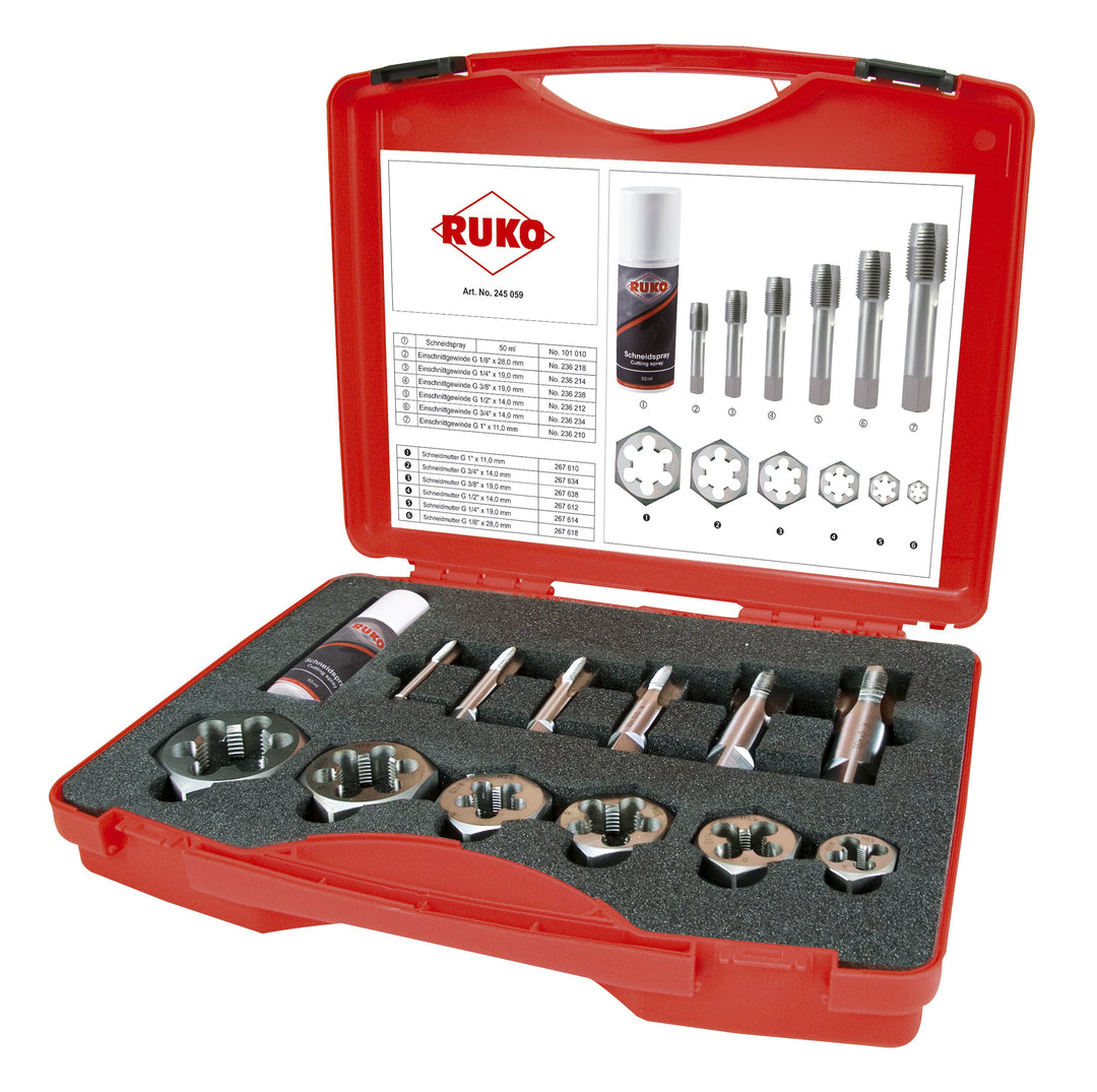 Ruko Gewindewerkzeugsatz, 1 Stück, 245059
