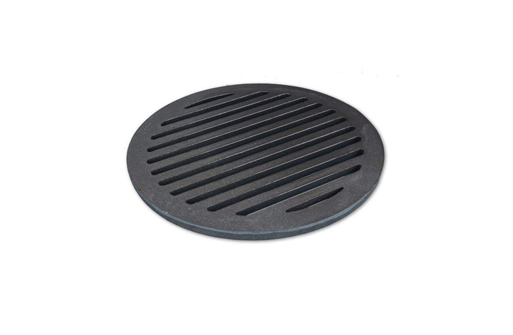 Grillrostprofi Ascherost - Feuerrost - Kohlerost - Kaminrost in Premium-Qualität, Gusseisen, rund, D