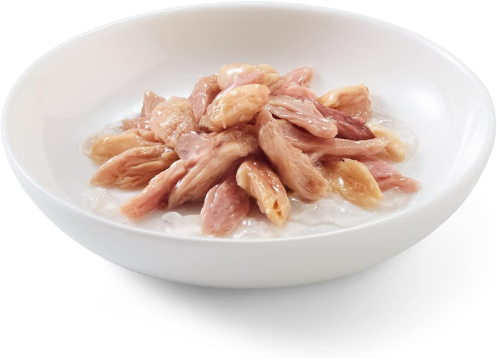 Schesir Cat Jelly Thunfisch mit Lachs, Katzenfutter nass, 8 x 6 Dosen x 50 g Thunfisch mit Lachs Jel