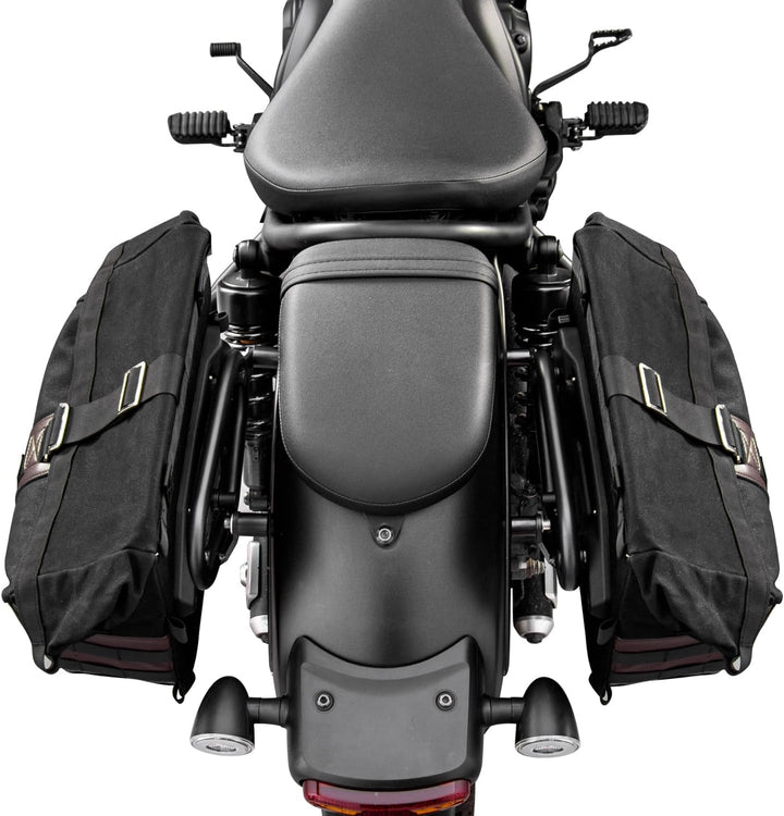 Motorrad Hecktasche mit Schnellverschluss für Rebel 1100 CMX1100 | Wasserdichte Abnehmbare Satteltas