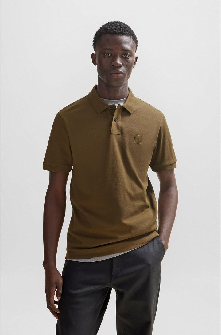 BOSS Herren Passenger 10256683 01 Polo (1er Pack) M Open Green368, M Open Green368