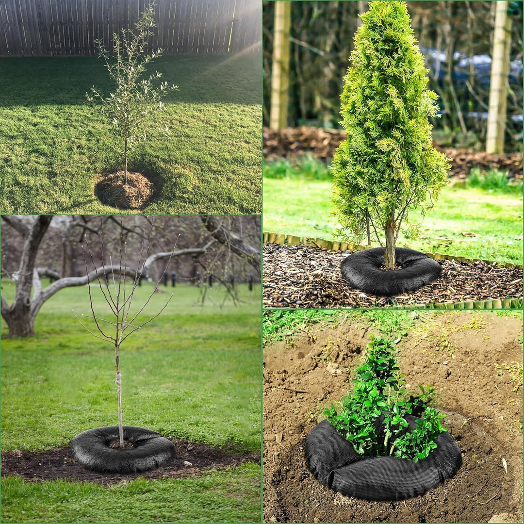2 Stück Bewässerungsring 60cm | Wassersäcke für Bäume & Baumsack zur Bewässerung | Gartenbewässerung