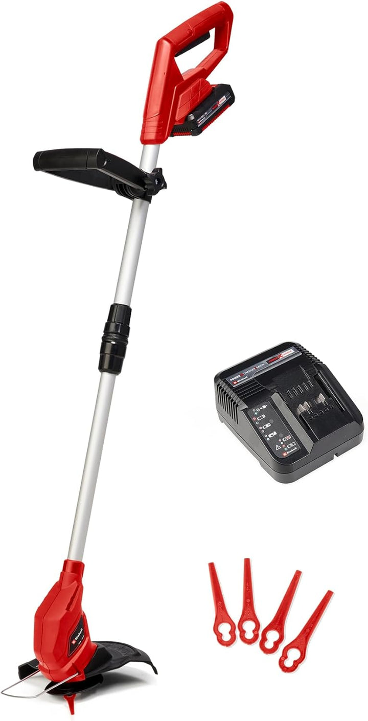 Einhell Akku-Rasentrimmer GC-CT 18/24 Li Power X-Change (18 V, Flowerguard, stufenlos teleskopierbar