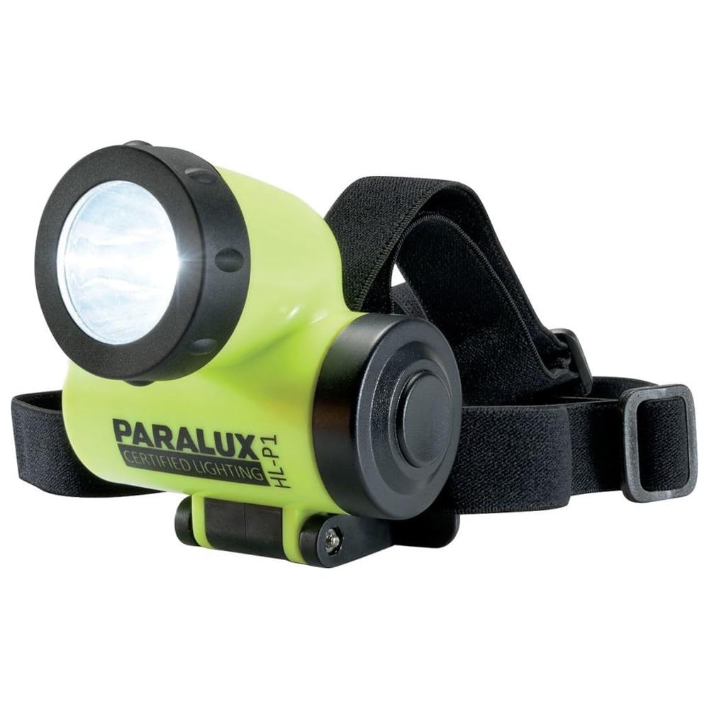Parat 6.911.254.158 6911254158 Sicherheits-Kopflampe HL-P1, LED, mit EX-Schutz, wasserdicht, gelb