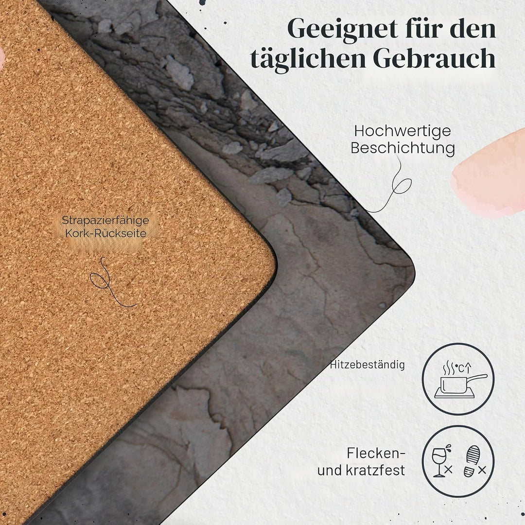 Pimpernel Midnight Slate Tischunterlage 4 Stück (s)