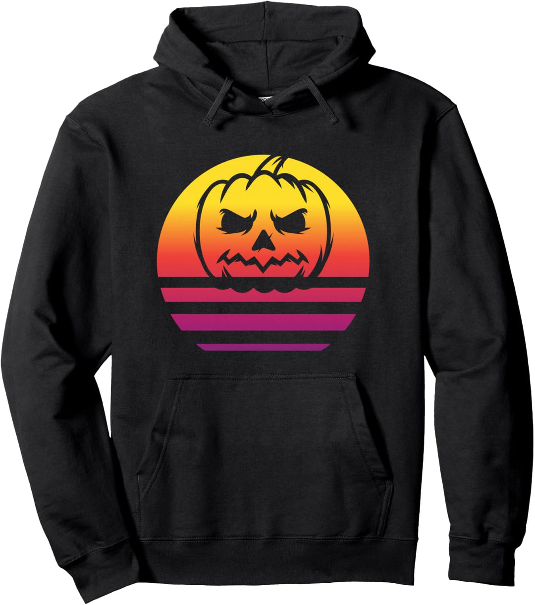 Kürbis Retro Style Vintage Pullover Hoodie