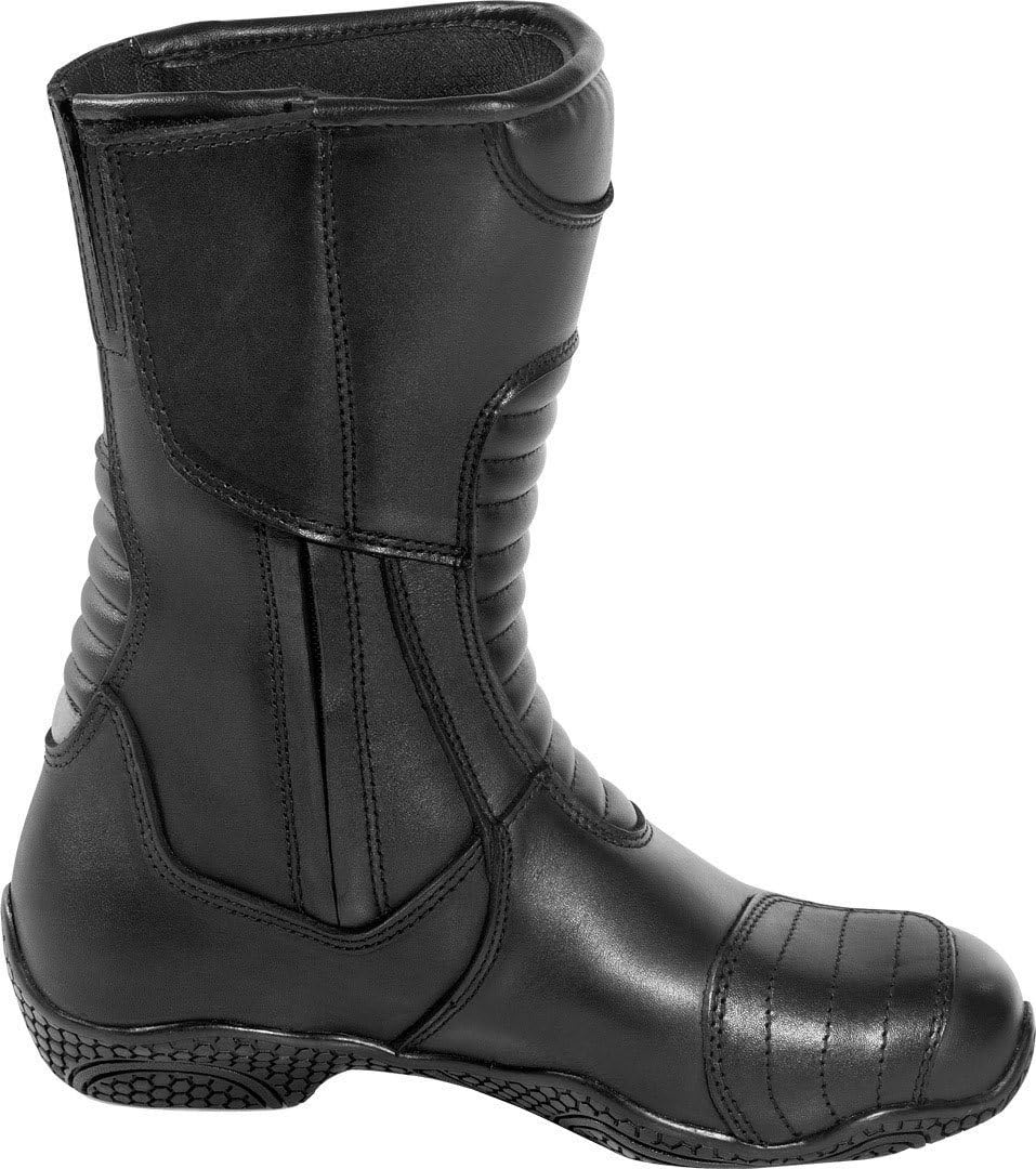 Bogotto Zora wasserdichte Damen Motorradstiefel, schwarz, 37 37 EU Schwarz, 37 EU Schwarz