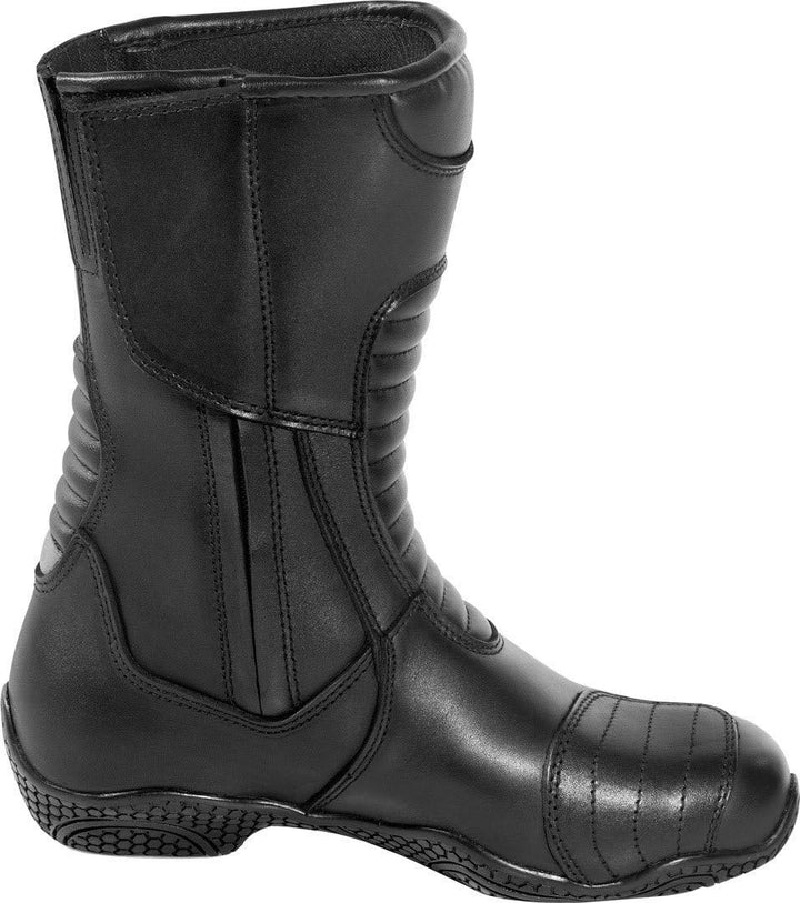 Bogotto Zora wasserdichte Damen Motorradstiefel, schwarz, 36 36 EU Schwarz, 36 EU Schwarz
