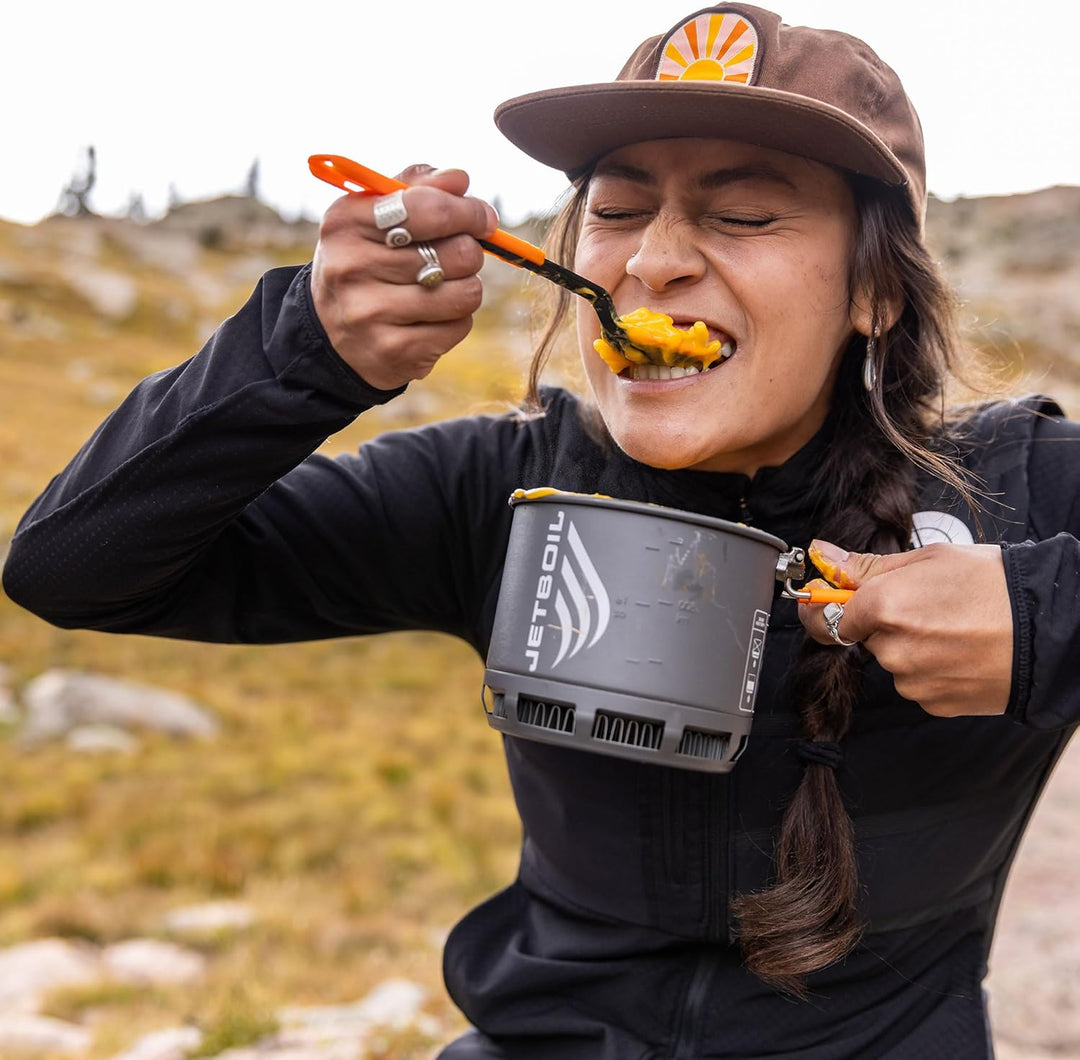 Jetboil Trailware Campingutensilien-Set, Orange/Schwarz, TRLWR