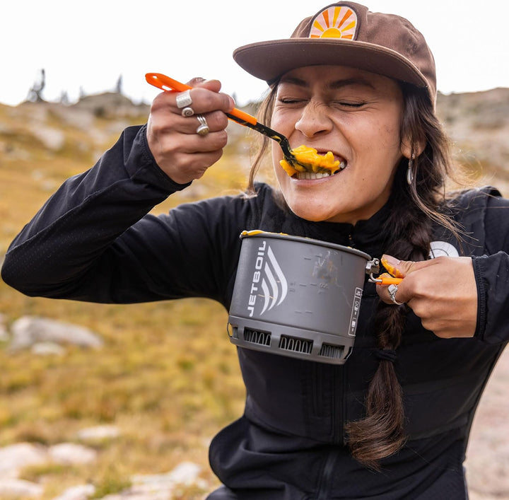 Jetboil Trailware Campingutensilien-Set, Orange/Schwarz, TRLWR