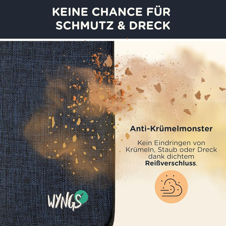 CALCUSO Sparpaket: Casio FX-991 DE X technisch-wissenschaftlicher Taschenrechner + WYNGS Schutztasch