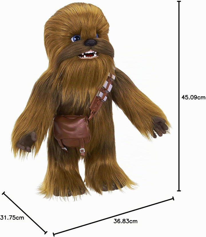 Hasbro E0584EU4 Star Wars - Solo Film Chewbacca, interaktive Plüschfigur
