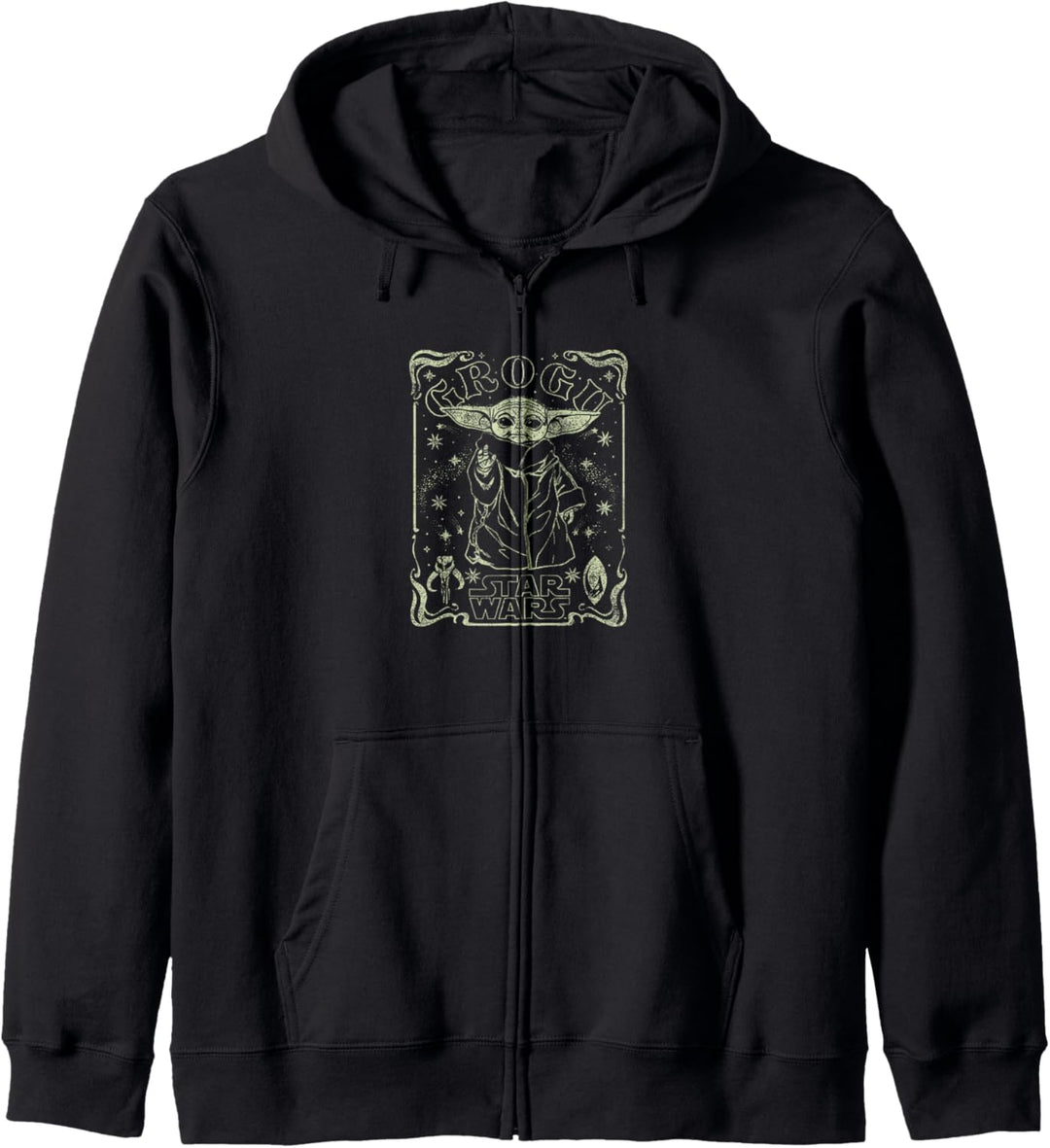 Star Wars: The Mandalorian Starry Grogu Tarot Style Kapuzenjacke