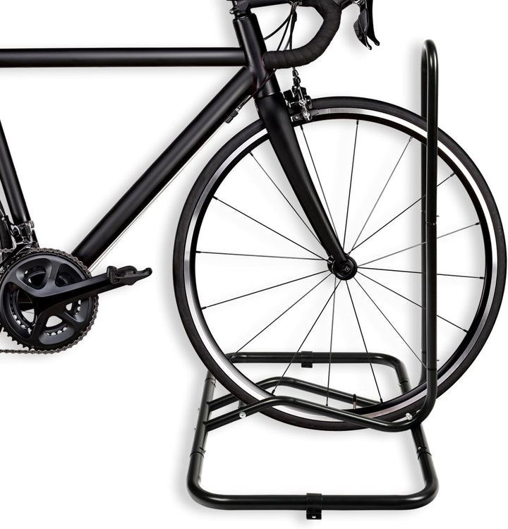 Schramm® Fahrradständer erweiterbar in schwarz Bodenständer freistehend Radständer Standparker Fahrr