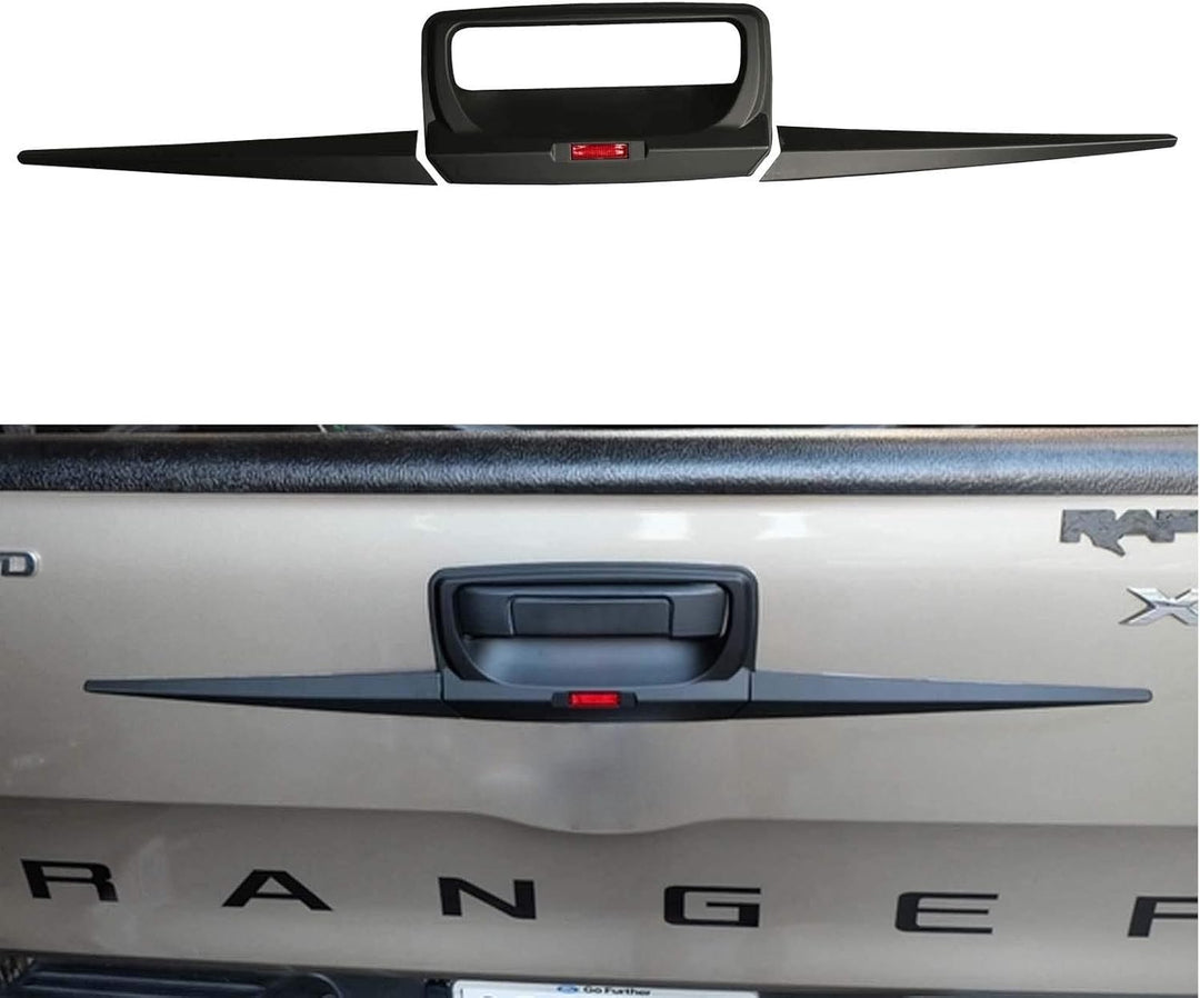 JHCHAN Heckklappenabdeckung Hintere Türgriffverkleidung für Ford Ranger Wildtrak T6 T7 T8 2012-2022