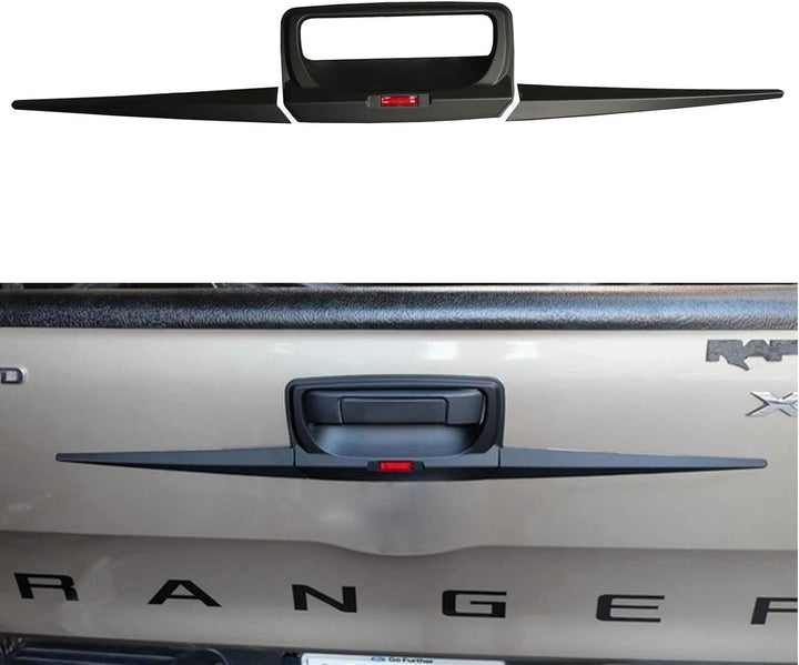 JHCHAN Heckklappenabdeckung Hintere Türgriffverkleidung für Ford Ranger Wildtrak T6 T7 T8 2012-2022