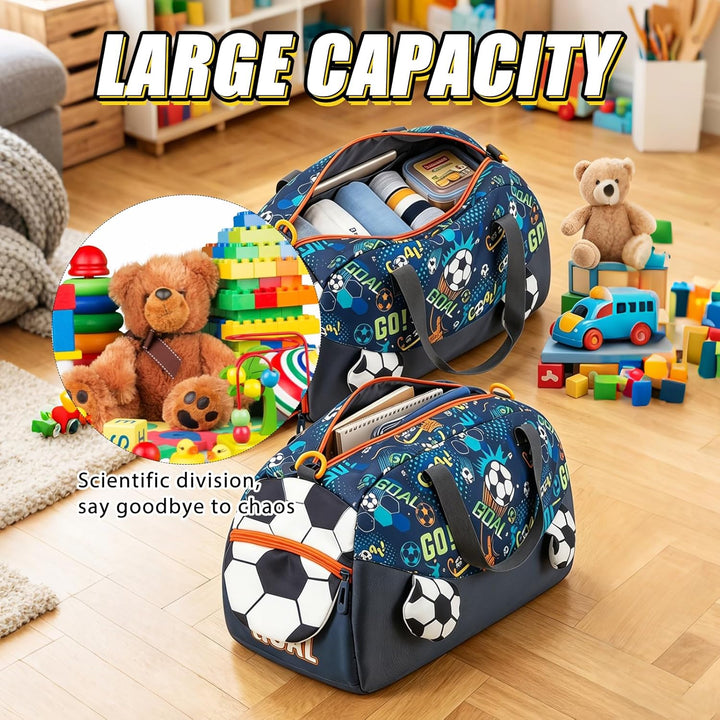 Sporttasche Kinder, Schwimmtasche Jungen Mädchen, 45x20x24cm Weekender Reisetasche, Niedlicher Outdo