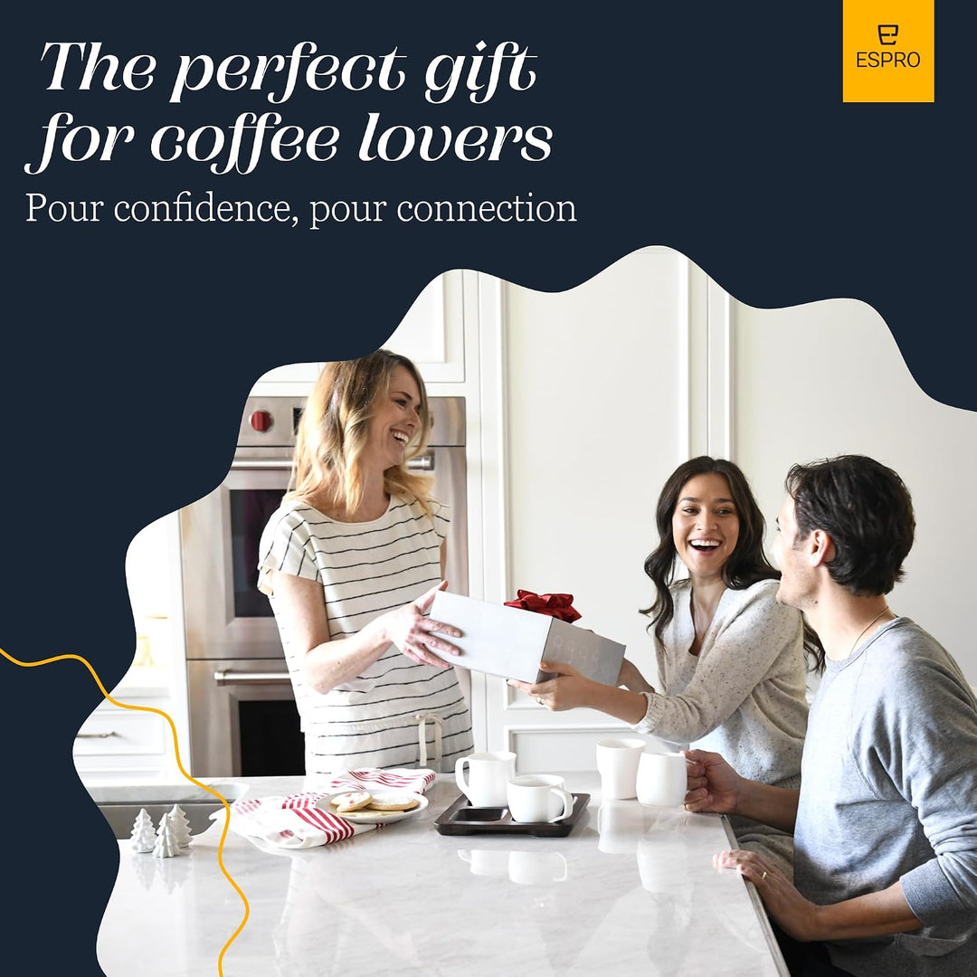 ESPRO – P5 French Press – Kaffee- und Teezubereiter mit doppeltem Mikrofilter, körnungsfreies und bi