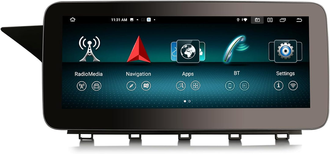 Erisin 10.25 Zoll 8-Kern 4GB+64GB Android 12 Autoradio GPS Navi für Mercedes-Benz GLK-Class X204 (20