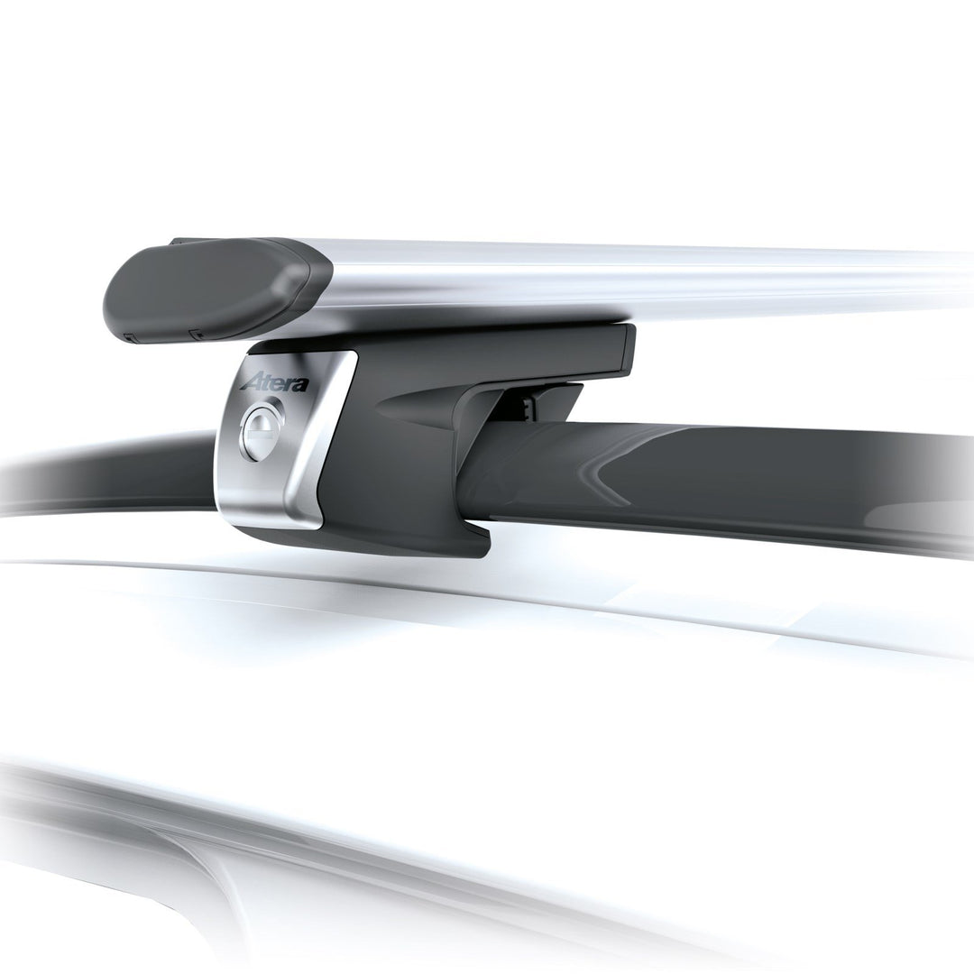 Atera 048210 SIGNO Relingträger mit Aero-Profil Tragrohr und T-Nut zur Aufname der Trägersysteme, Pr