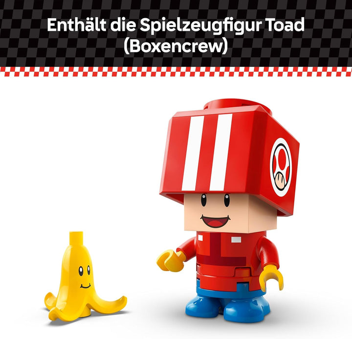 LEGO Super Mario: Mario Kart – Standard-Kart, Nintendo Sammlerstück, Geschenk für Kinder, lässt Jung