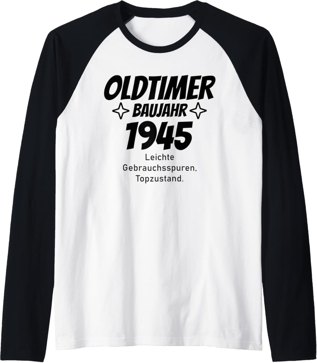 Oldtimer Baujahr 1945 Design 74. Geburtstag lustig Raglan