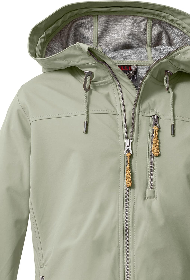 G.I.G.A. DX Damen Gs 97 Wmn Sftshll Jckt Softshelljacke/Outdoorjacke mit Kapuze 46 helloliv, 46 hell