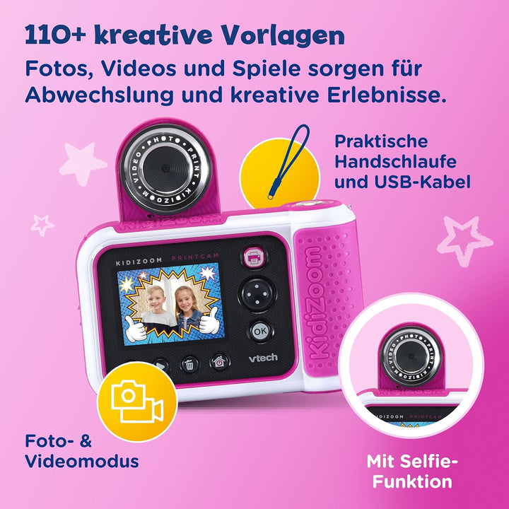 KidiZoom Print Cam pink