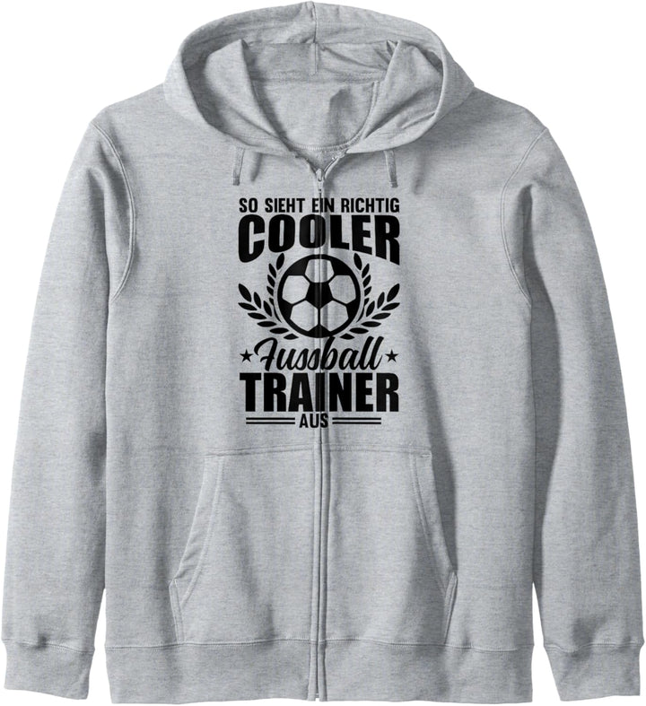 Fussballtrainer Spruch Geschenk Bester Fussball-Trainer Gesch Kapuzenjacke