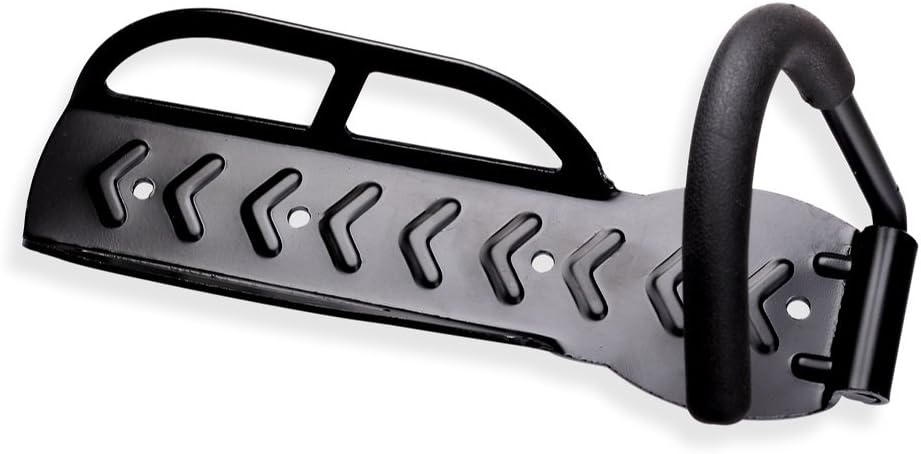 Schramm® 4 Stück Fahrradhalter Wandhalterung schwarz Fahrradhalterung für 4 Fahrräder Wandhalterunge