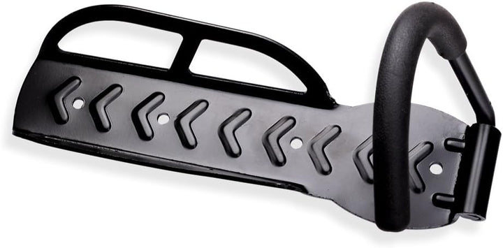 Schramm® 4 Stück Fahrradhalter Wandhalterung schwarz Fahrradhalterung für 4 Fahrräder Wandhalterunge