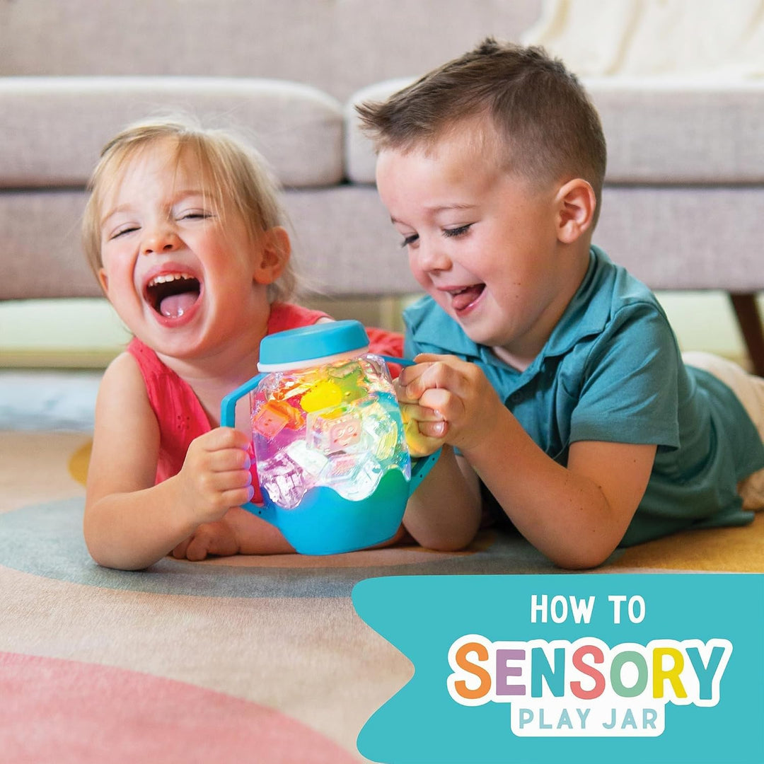 Glo Pals, Dose für sensorische Füllstoffe, Spiel für Kinder ab 18 Monaten, unterstützt die sensorisc