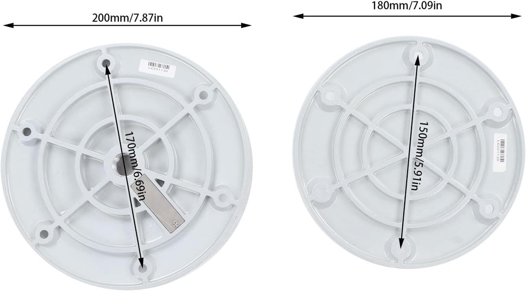 Tischbein, Standfuss 460 Bis 700 Mm, Verstellbar, 360 ° Drehbar, für Wohnmobil, Wohnmobil, Wohnwagen
