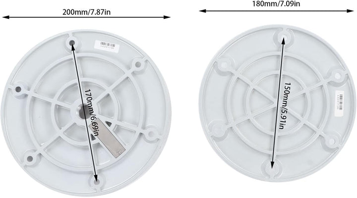 Tischbein, Standfuss 460 Bis 700 Mm, Verstellbar, 360 ° Drehbar, für Wohnmobil, Wohnmobil, Wohnwagen