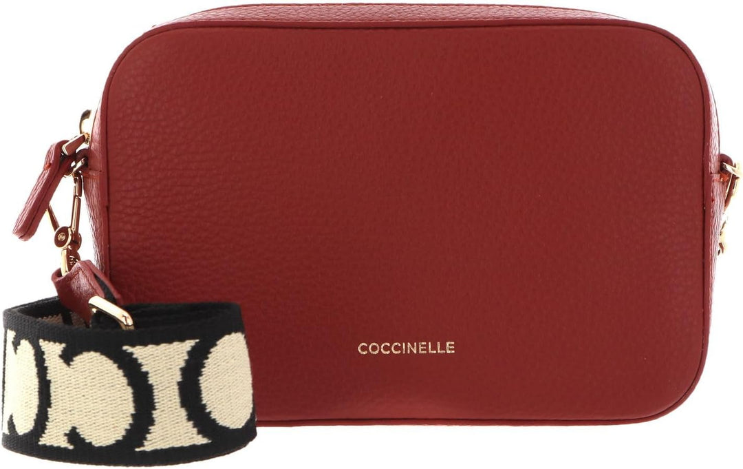 Coccinelle Tebe Mini Crossover Bag Acero