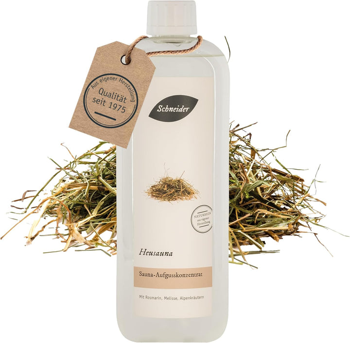 Saunabedarf Schneider - Aufgusskonzentrat, Saunaaufguss Heusauna 250ml