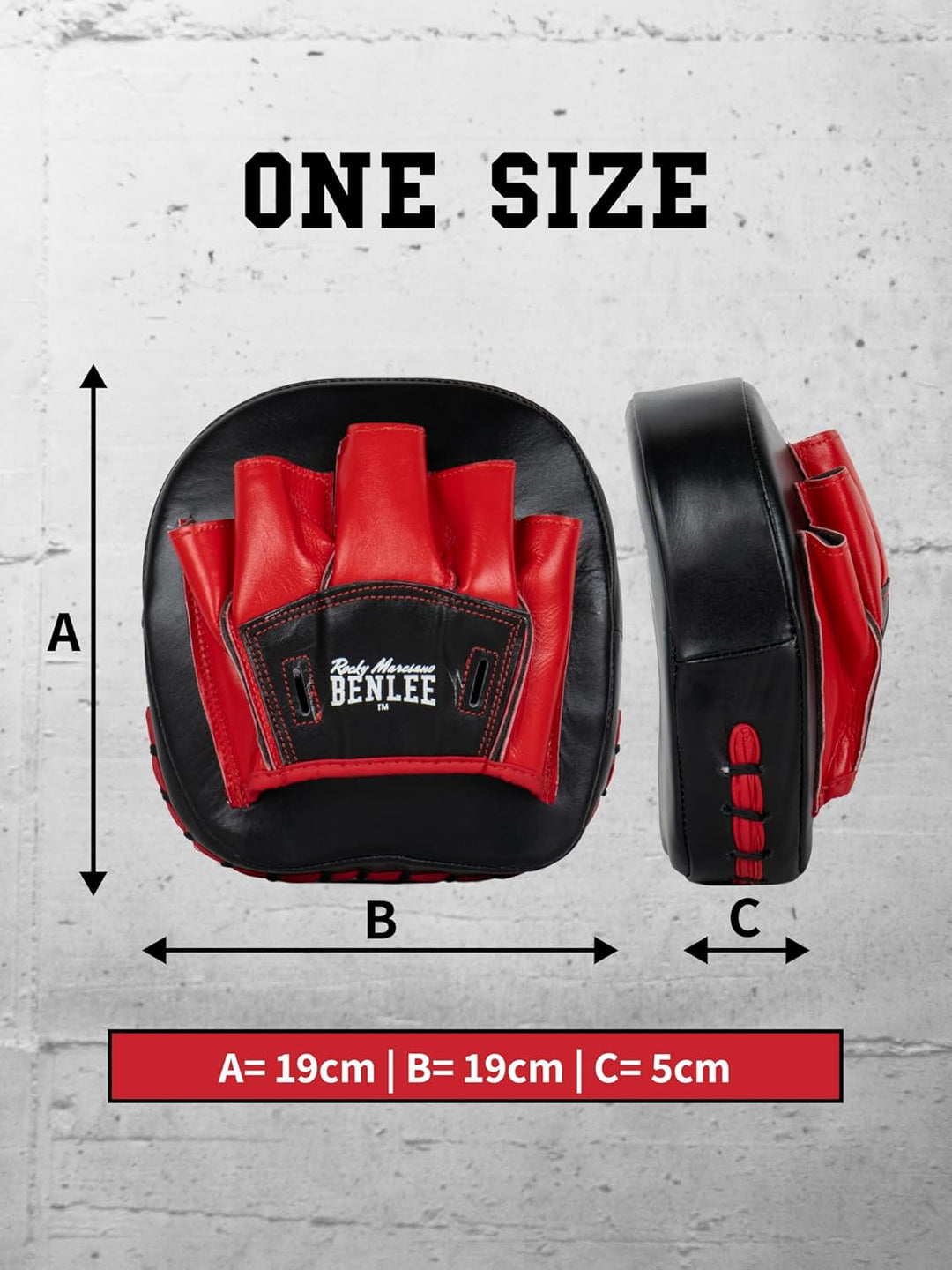 Benlee Pratzen Boon Pad Black/Red Einheitsgrösse, Black/Red Einheitsgrösse