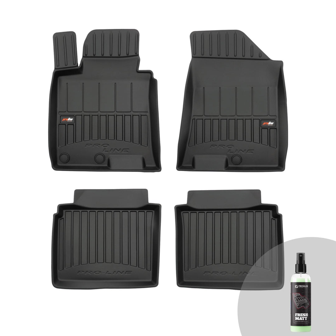 FROGUM ProLine 3D Gummimatten Exklusiven Auto Fussmatten Autofussmatten für Hyundai i40 2014-2019 |