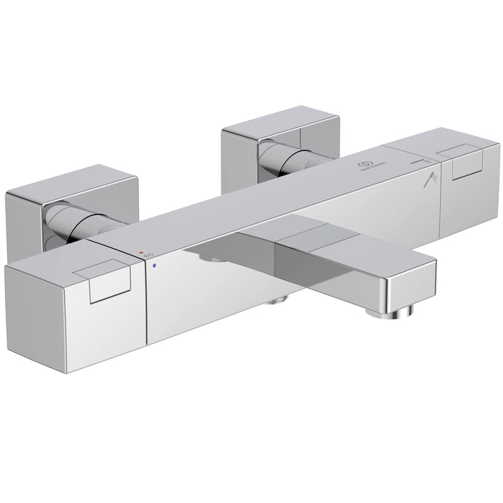 Ideal Standard A7538AA Ceratherm C100 Badethermostat Aufputz 313x176x65 mm Modern Chrom, 313x176x65