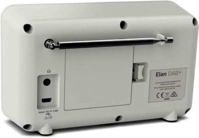 Pure Elan DAB+ Tragbares DAB+ Radio mit Bluetooth 5.0 (DAB/DAB+ und UKW Radio, TFT Farbdisplay, 20 S