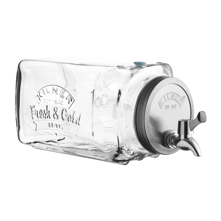 Kilner 25.001 3-Liter-Kühlschrankspender, 32,7 x 14 x 18 cm Kühlschrank 3 Liter, Kühlschrank 3 Liter