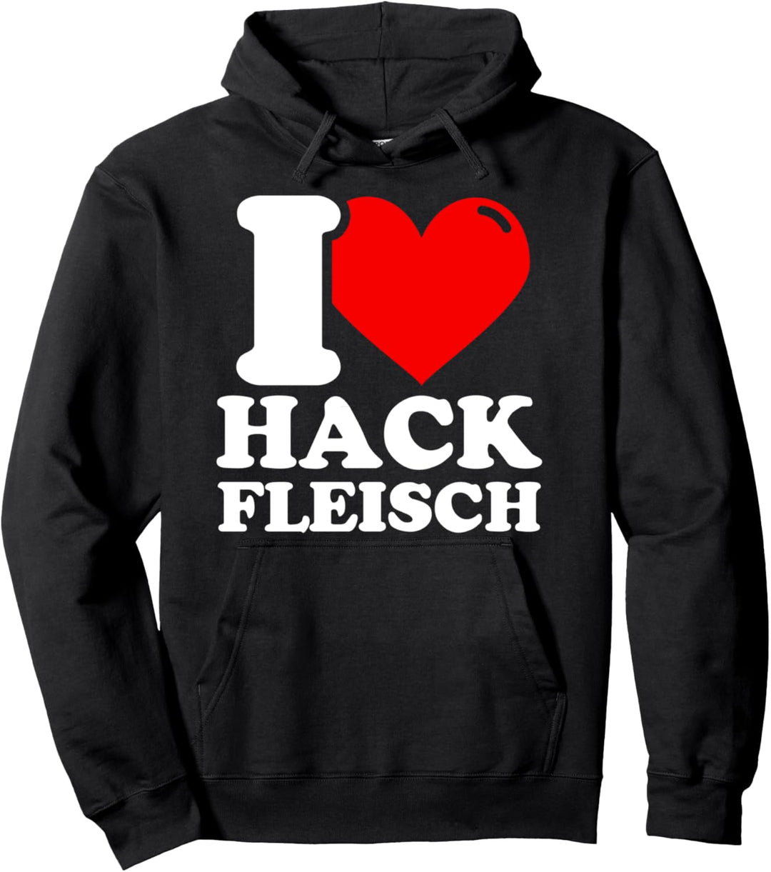 Hackfleisch Geschenke lustig Hack Fleisch Pullover Hoodie