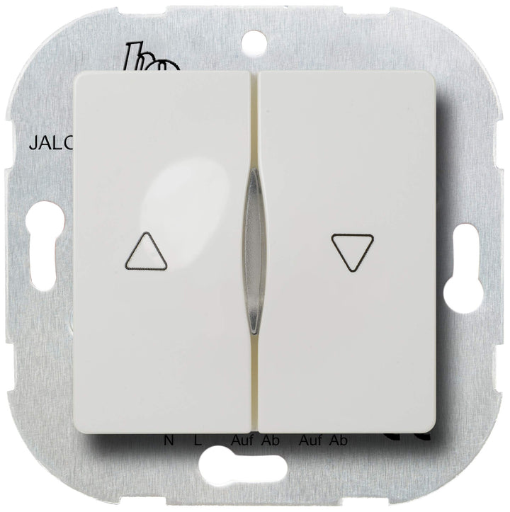 EHMANN 6661x0600 Jalousiesteuerung Rollo Comfort Jalousieschalter 24/7, Tages-und Wochenprogramm, re