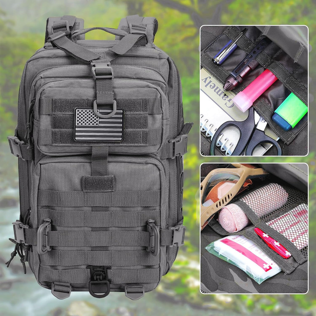 Hannibal Tactical Militär Taktischer Rucksack Cooper Rucksack Armee Assault Pack 3 Tage Bug Out Go B