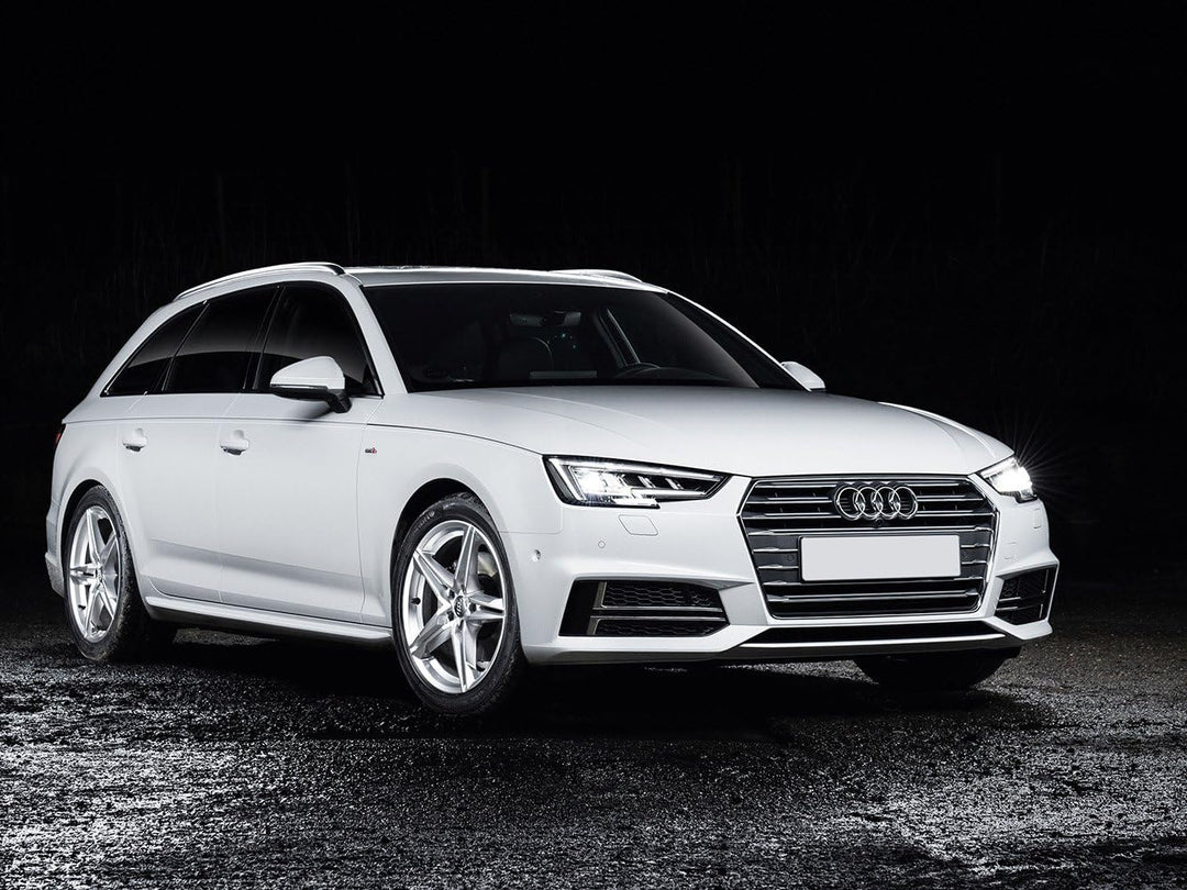 Avisa Edelstahl Heckstossstangenschutz kompatibel mit Audi A4 B9 Avant 2015-2019 & Facelift 2019- 'R
