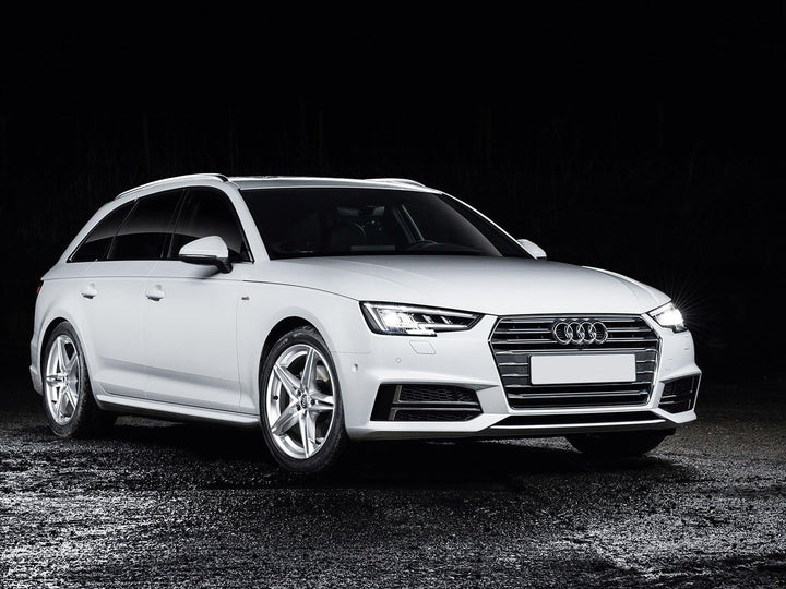 Avisa Edelstahl Heckstossstangenschutz kompatibel mit Audi A4 B9 Avant 2015-2019 & Facelift 2019- 'R