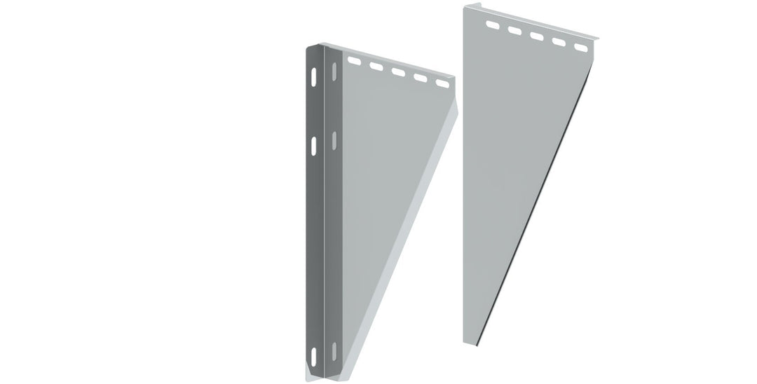 Konsolbleche, verstellbar (Ø 150mm Aussendurchmesser, verstellbar von 50-150 mm) Ø 150mm Aussendurch
