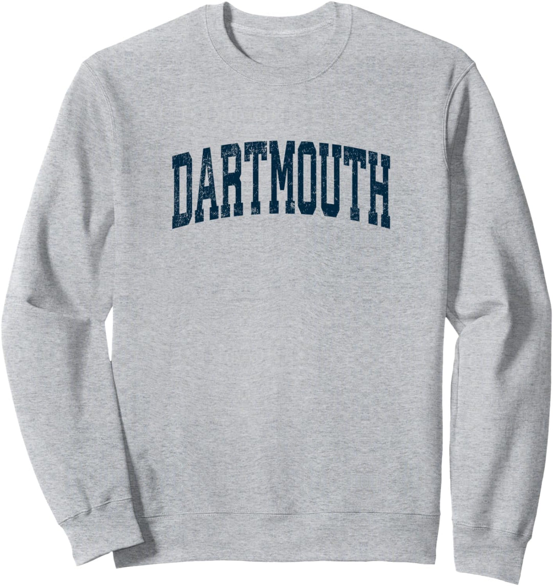 Dartmouth Massachusetts MA Vintage Athletic Sports Marineblau Desi Sweatshirt